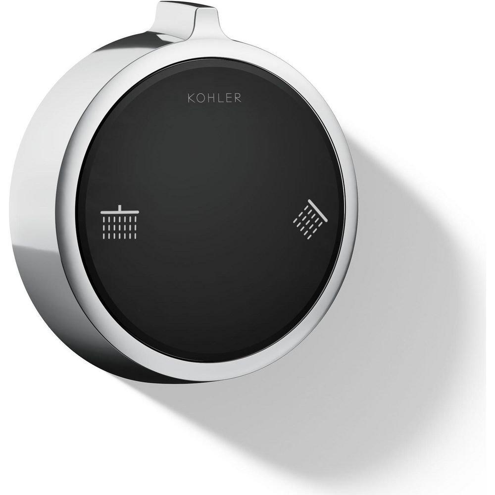 Dual-Outlet  Digital Shower Control in Polished Chrome 
