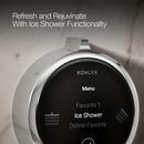 Dual-Outlet  Digital Shower Control in Polished Chrome 