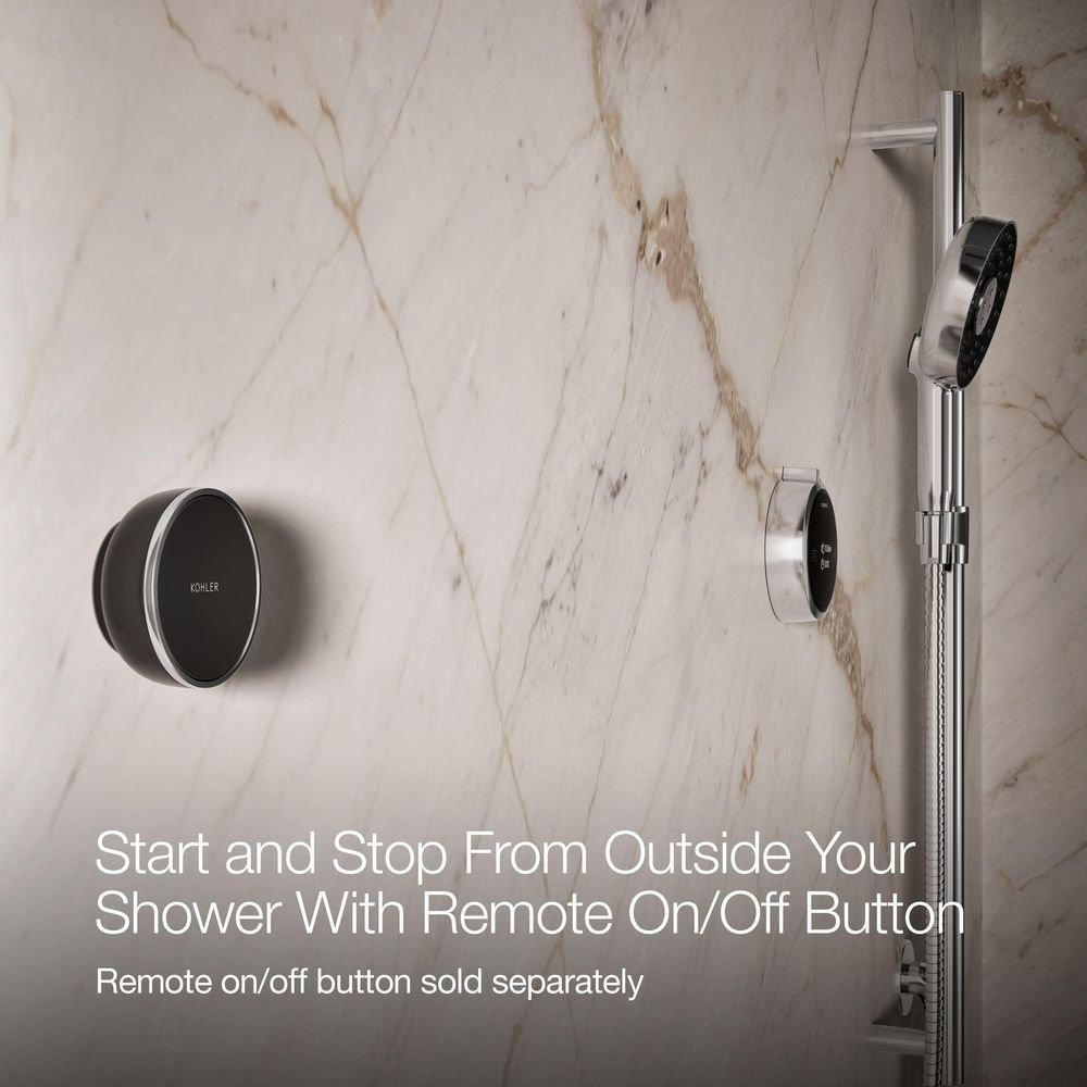 Dual-Outlet  Digital Shower Control in Polished Chrome 