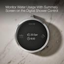 Dual-Outlet  Digital Shower Control in Polished Chrome 