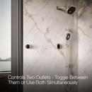 Dual-Outlet  Digital Shower Control in Vibrant&reg; Polished Nickel 