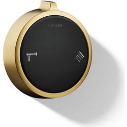 Dual-Outlet  Digital Shower & Bath Control in Vibrant&reg; Brushed Moderne Brass