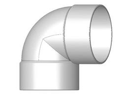 4 PVC DWV VENT Elbow