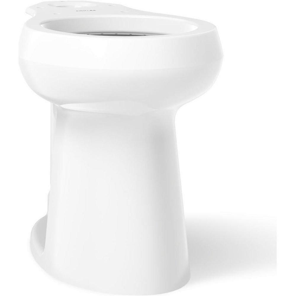 KOHLER White Tall Round Front Toilet Bowl 