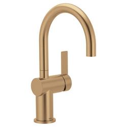 Single Handle Bar Faucet in Bronzed Gold