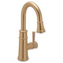 BRONZED GOLD BZG ONE-HANDLE HIGH ARC PULLDOWN KITCHEN FAUCET 