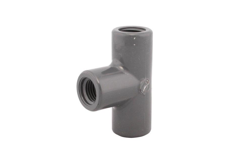 Grey Sch. 80 PVC FIPT Tee Threaded 
