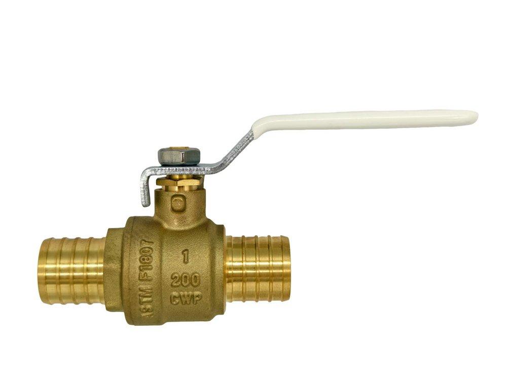 1 in Brass PEX Ball Valve 