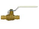 1/2 in Brass PEX Ball Valve 