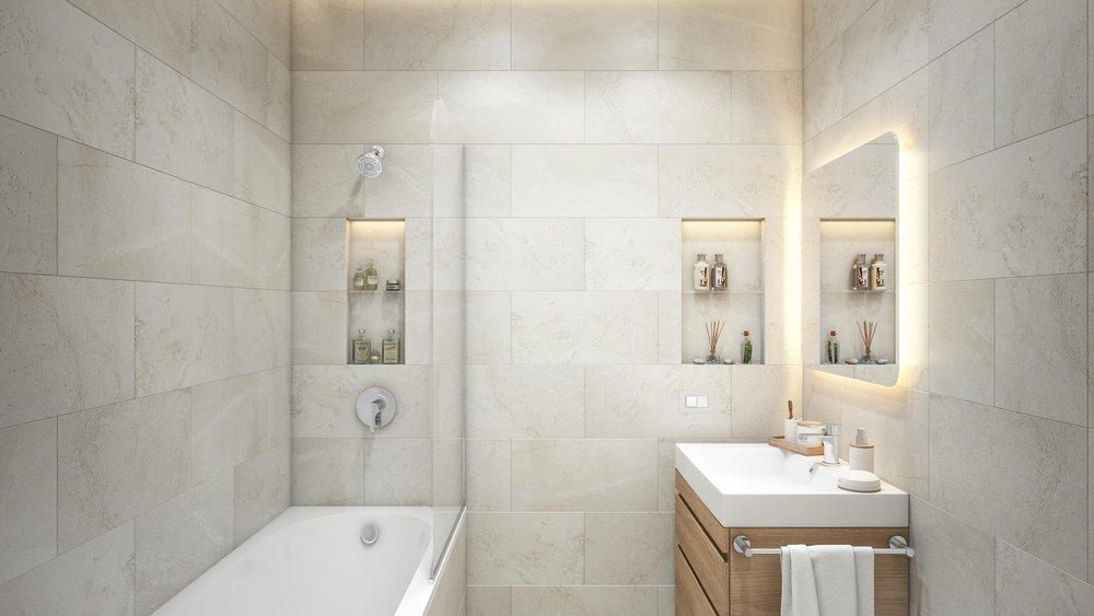 1.5 gpm Tub and Shower Pressure Balanced Valve Trim with Single Function Showerhead and 5-1/4 in. Diverter Tub Spout in Polished Chrome 
