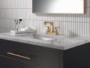 Two Handle Centerset Bathroom Sink Faucet in Stainless 