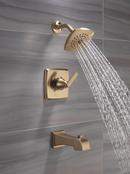 Single Handle Single Function Bathtub & Shower Faucet in Champagne Bronze (Trim Only) 