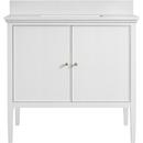 Heston 36" Free Standing Single Basin Vanity Set with Cabinet and Engineered Stone Vanity Top 