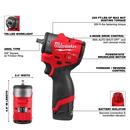M12 FUEL 3/8 SUBCOMPACT IMPACT WRENCH W/ FRICTION RING KIT 