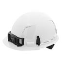 BOLT HI-VIZ GREEN FRONT BRIM VENTED HARD HAT W/6PT RATCHETING SUSPENSION - TYPE 1 CLASS C 