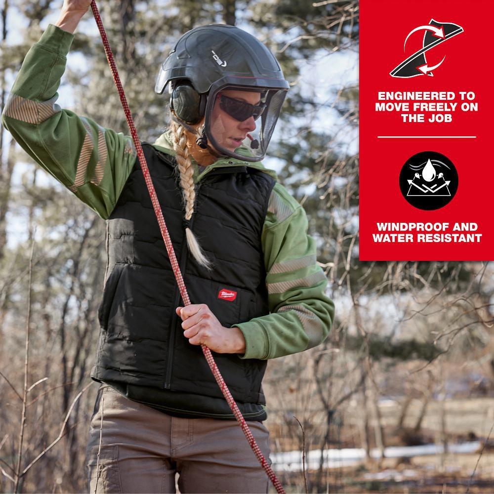 WOMEN'S FREEFLEX LIGHTWEIGHT INSULATED VEST BLACK 2X 