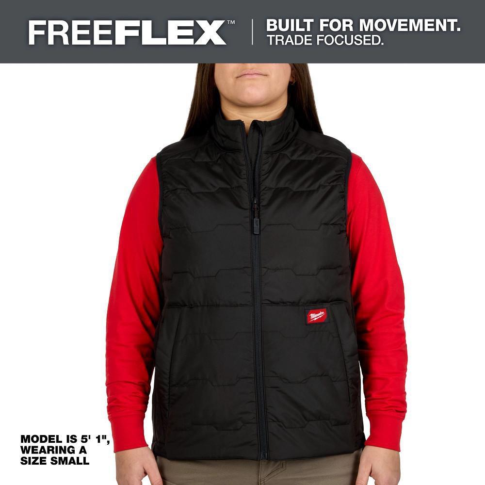 WOMEN'S FREEFLEX LIGHTWEIGHT INSULATED VEST BLACK 2X 