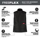 WOMEN'S FREEFLEX LIGHTWEIGHT INSULATED VEST BLACK 2X 
