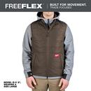 FREEFLEX LIGHTWEIGHT INSULATED VEST BROWN M 
