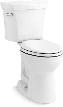 Revolution 360&reg; 1.28 gpf Elongated Two Piece Toilet in White