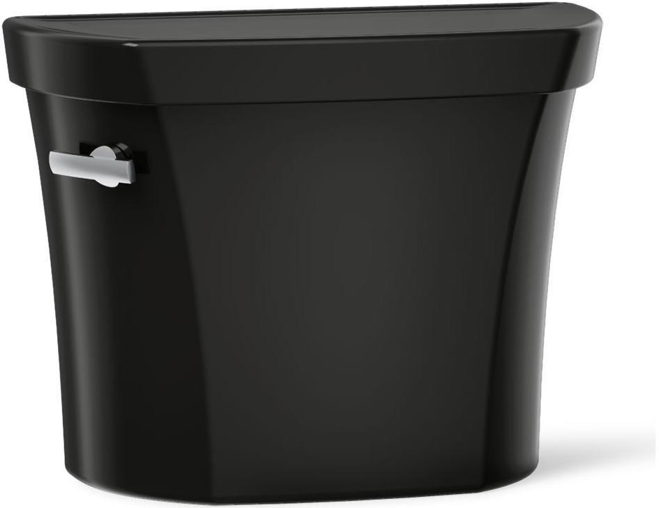 KOHLER Black Black 1.6 gpf Toilet Tank 