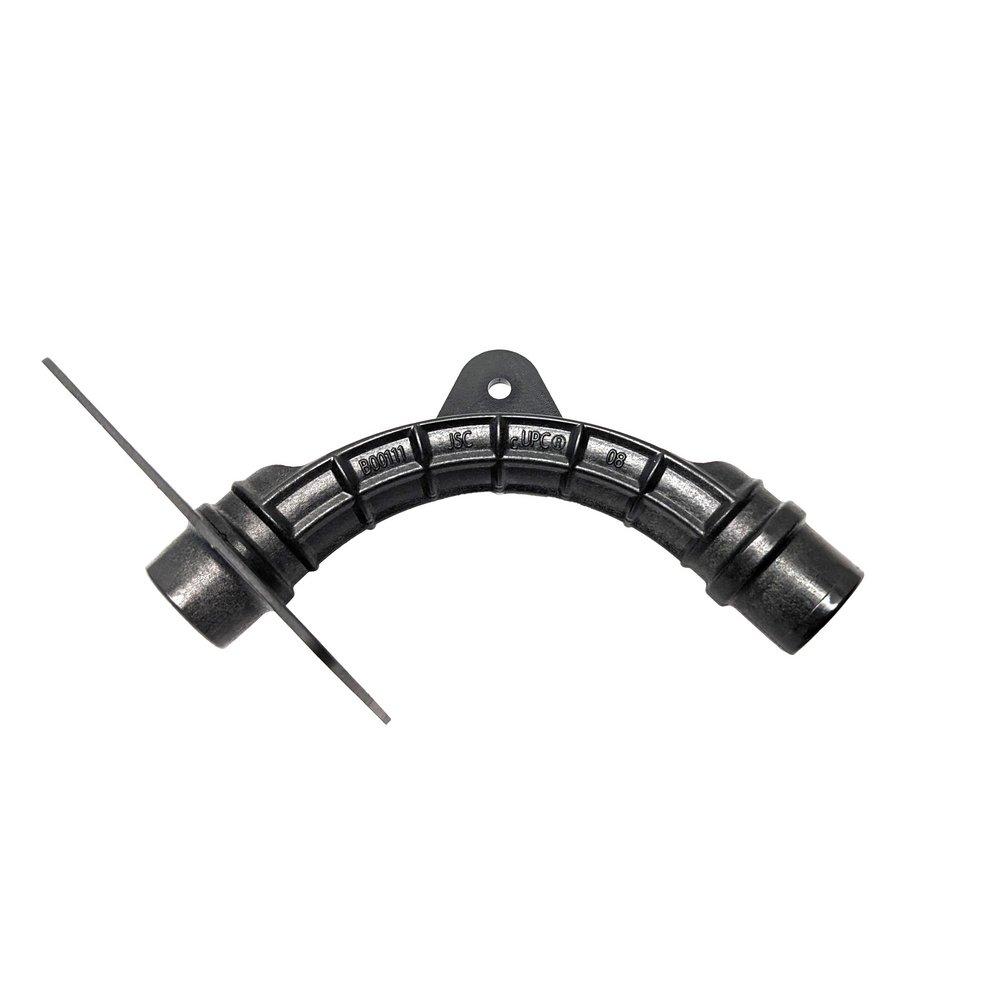 1/2IN PLAS DE BEND SUPP W/ FAC PLT 