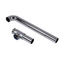 Dearborn Polished Chrome 17 ga Flanged End Outlet Waste in Polished Chrome 