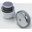 Watco Polished Chrome 11-1/2 in. Plastic Toe-Tap Drain 