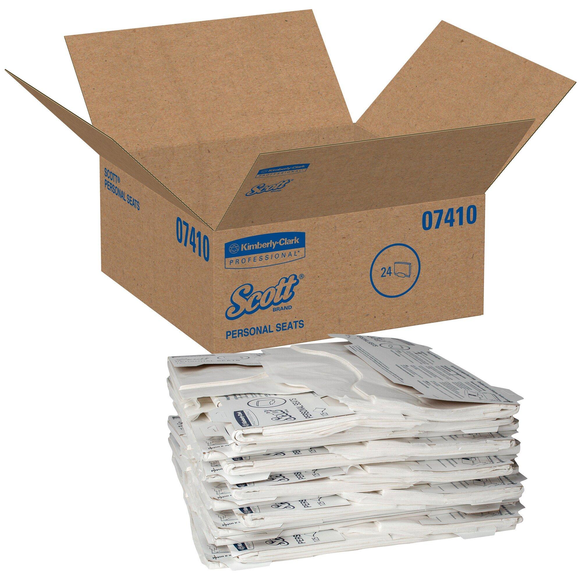 Kimberly-Clark Professional&trade; White Closet Seat Cover (Case of 24) 