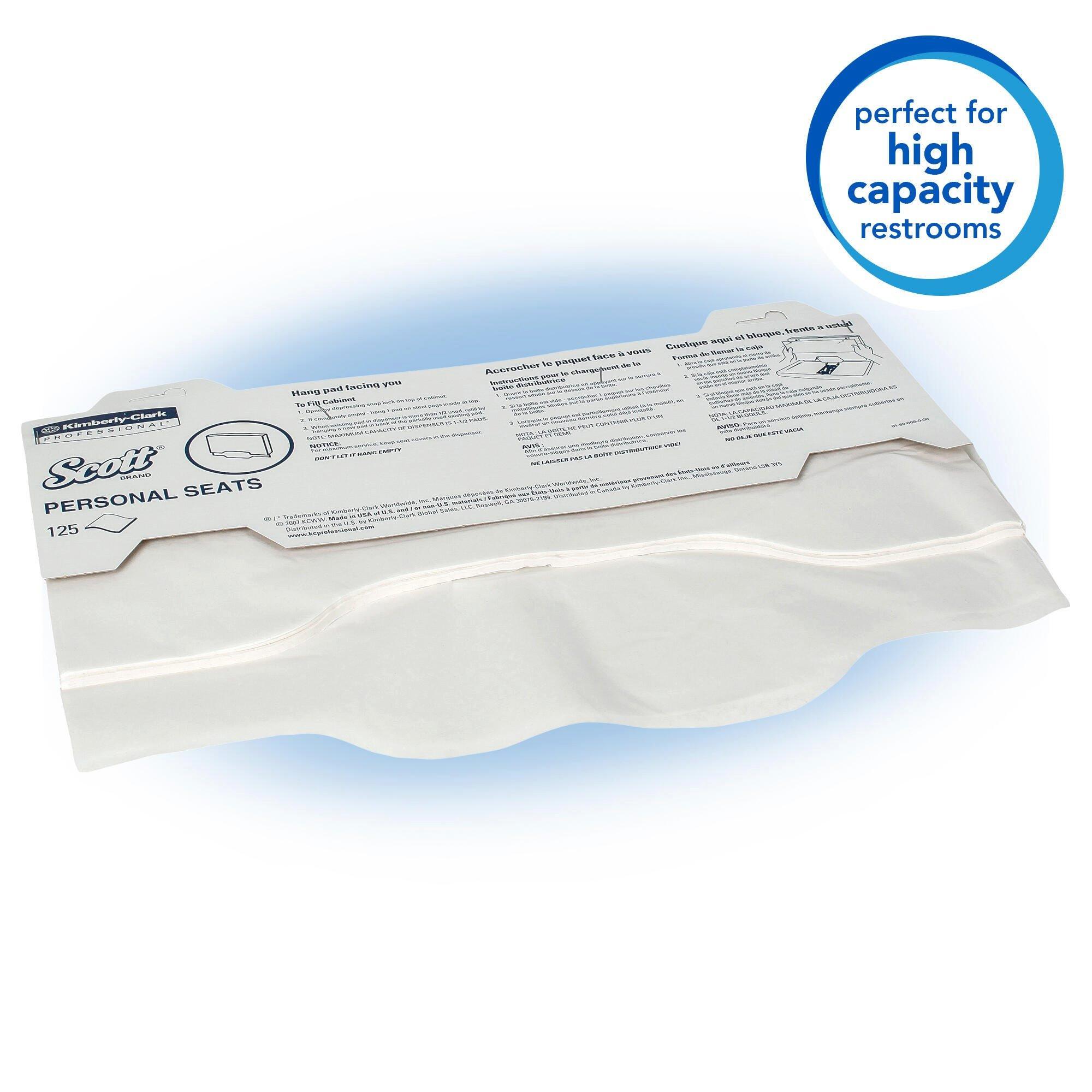 Kimberly-Clark Professional&trade; White Closet Seat Cover (Case of 24) 