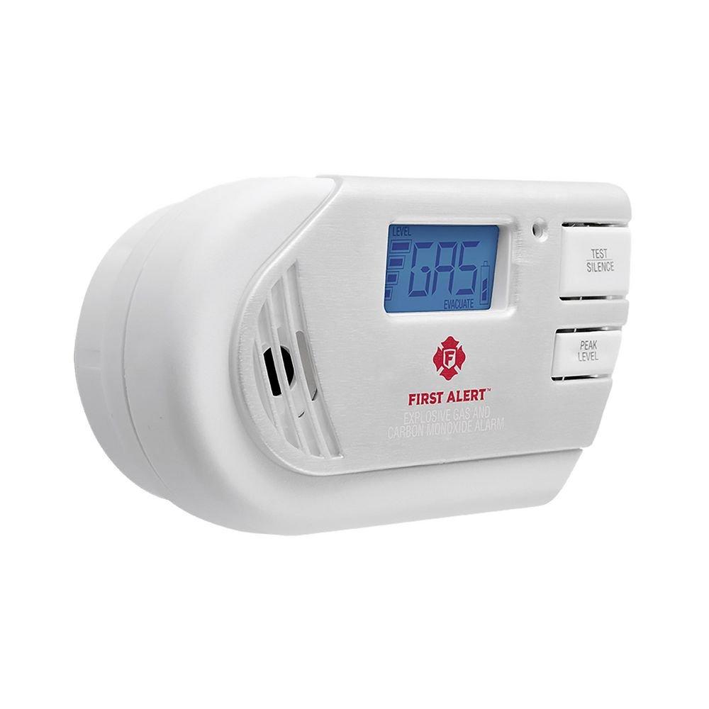 Combo Explosive Gas And Carbon Monoxide Alarm With Digital Display 