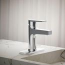Single Handle Monoblock Bathroom Sink Faucet in Polished Chrome 