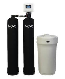 7.2 gpm 25,000 Grains High Efficiency Water Softener & Whole Home Carbon Filter