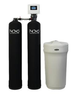 7.4 gpm 37K Grains Water Softener and Whole Home Carbon Filter