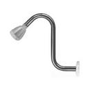 Brass Shower Arm in Chrome Plated