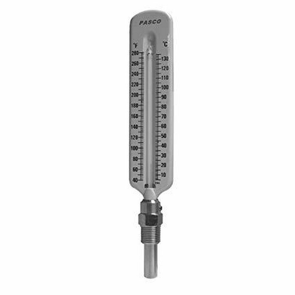 Pasco Brass Straight Thermometer Connector 