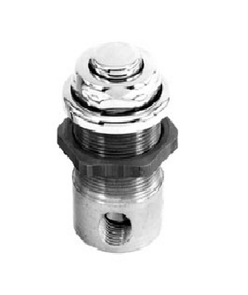 Pasco Polished Chrome Remote Bush Button Valve 