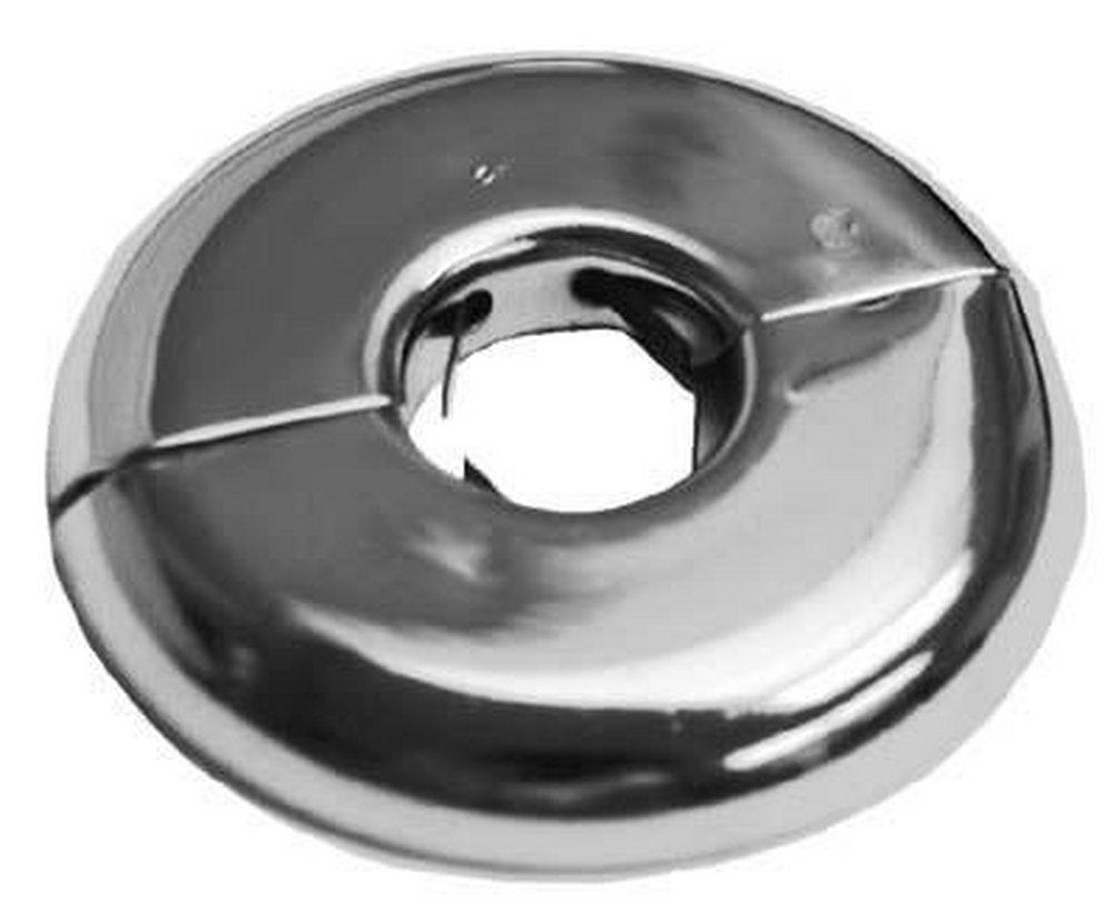 Pasco Chrome 3 in. Metal Hinged Escutcheon 