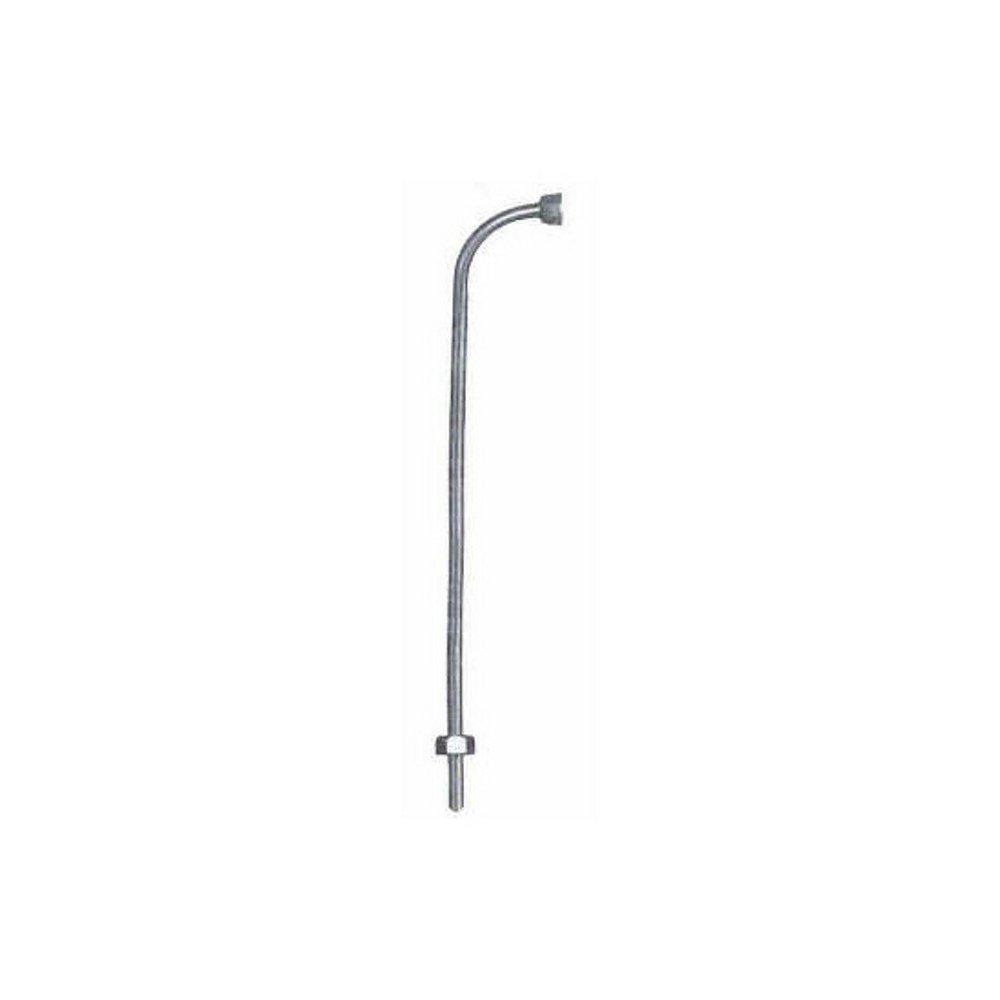 Pasco Chrome Plated Single Bend Bath Supply 