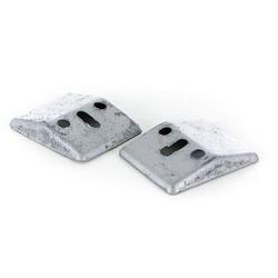 Lavatory Hanger Pair in Stamped Steel