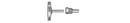 Pasco Dial Thermometer 1/2 in. Center Back Mount 