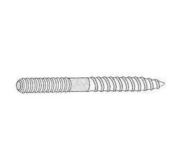 1/4 x 3-1/2 in. Brass Closet Screw