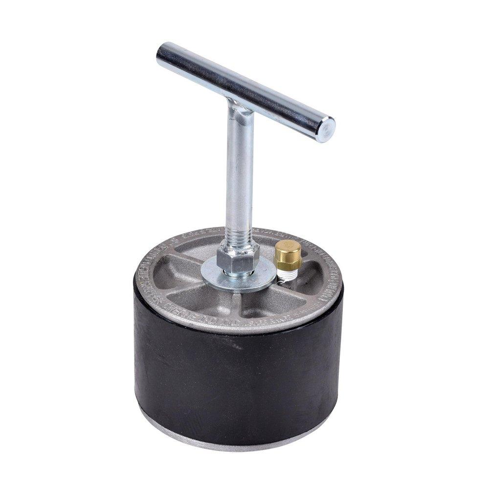 Cherne Black T-Handle Aluminum Plug with Bypass 