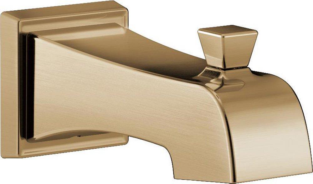 DELTA ASHLYN  TUB SPOUT - PULL-UP DIVERTER CHAMPAGNE BRONZE 