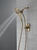 Two Handle Multi Function Shower Faucet in Champagne Bronze (Trim Only) 