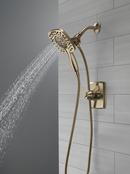 Two Handle Multi Function Shower Faucet in Champagne Bronze (Trim Only) 