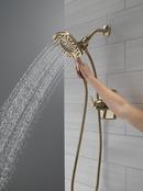 Two Handle Multi Function Shower Faucet in Champagne Bronze (Trim Only) 