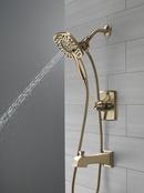 Two Handle Multi Function Shower Faucet in Champagne Bronze (Trim Only) 