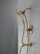 Two Handle Multi Function Shower Faucet in Champagne Bronze (Trim Only) 