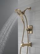 Two Handle Multi Function Shower Faucet in Champagne Bronze (Trim Only) 